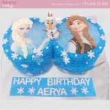 Top 5 bánh sinh nhật công chúa Elsa và Anna đẹp nhất
