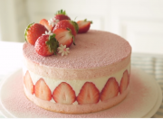 Cách làm bánh dâu/How to make Strawberry Cake Theo Joconde's baking