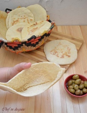 Cách làm Bánh mì Pita Pocket với men tự nhiên sourdough