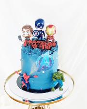 10 mẫu bánh sinh nhật Avenger siêu anh hùng HOT nhất mọi thời đại