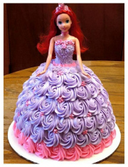 Tuyển tập 10 mẫu bánh sinh nhật búp bê đẹp nhất cho bé gái trong ngày sinh nhật