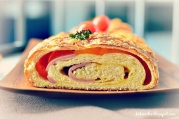 Ham and Cheese Roll - Bánh mì cuộn pho mát và thịt nguội