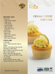 Cream cheese cupcake - Cupcake phô mai