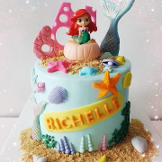 Tuyển 10+ tập mẫu bánh sinh nhật nàng tiên cá đẹp nhất tặng các bé gái