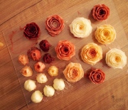 Cách làm kem đậu bắt hoa hồng Hàn Quốc thay kem bơ- Công thức Hoa từ bột đậu trắng