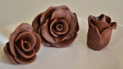 Công thức hôm nay là Chocolate Plastic tạo hình, làm hoa