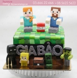 Minecraft bánh sinh nhật cho bé trai ấn tượng nhất