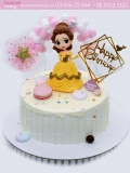 Tuyển tập bánh sinh nhật công chúa Belle đẹp nhất dành tặng sinh nhật bé gái