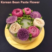 Công thức làm bean paste để làm hoa