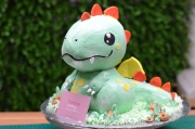 Bánh sinh nhật tạo hình 3d nổi khủng long bạo chúa đẹp độc lạ tặng bé trai