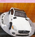 Bánh sinh nhật xe ô tô 3d Mercedes
