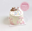 Bánh sinh nhật mini 3d thú nổi 3d đẹp đáng yêu